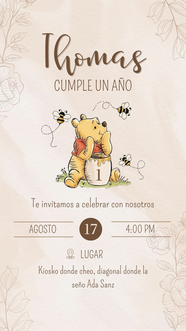 Invitación de cumpleaños
